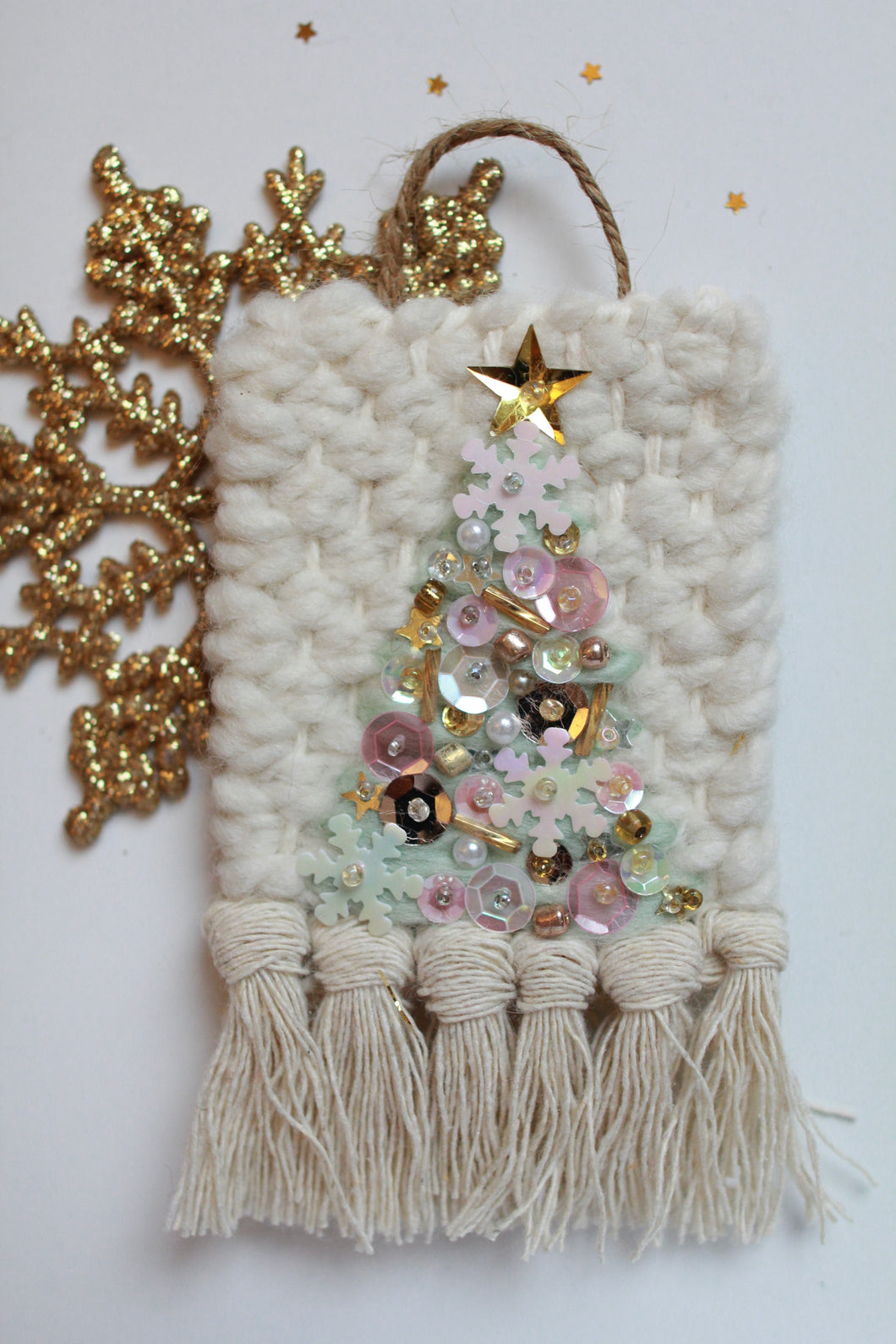 Sequin Tree Ornament