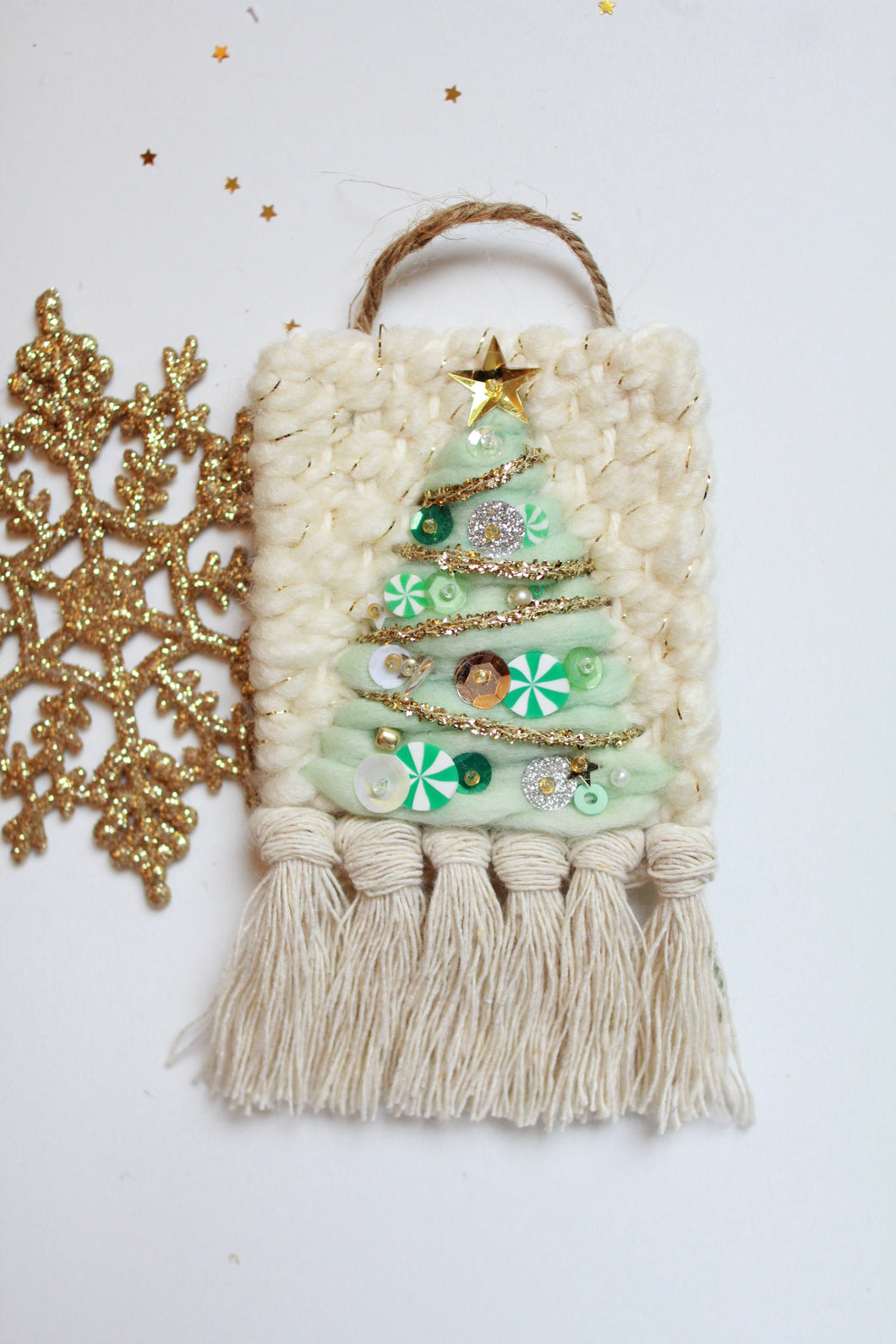 Sequin Tree Ornament