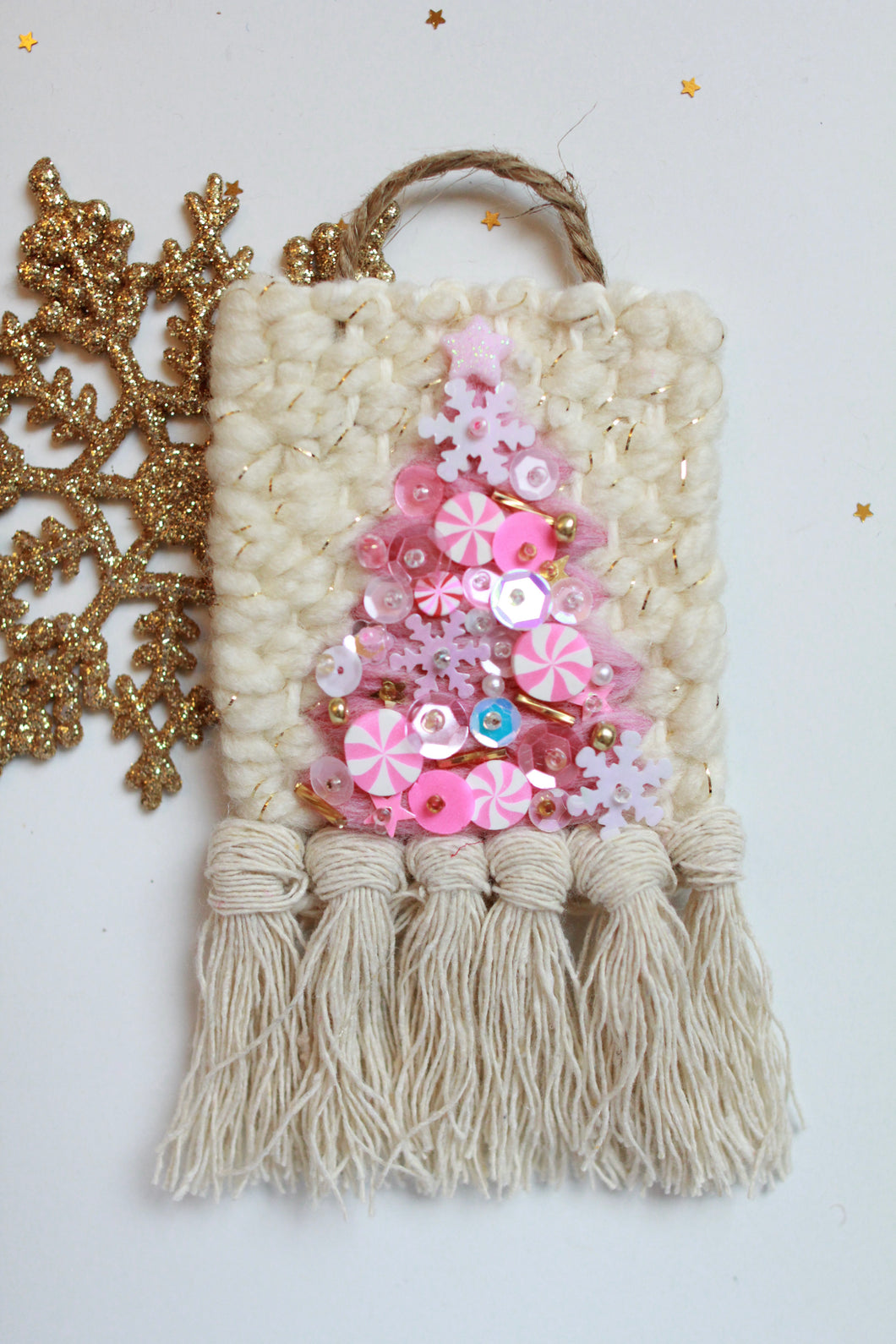 Sequin Tree Ornament