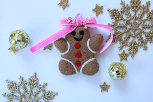 Felt Gingerbread Ornament