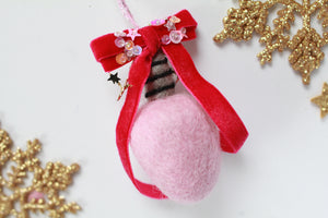 Felt Light Bulb Ornament