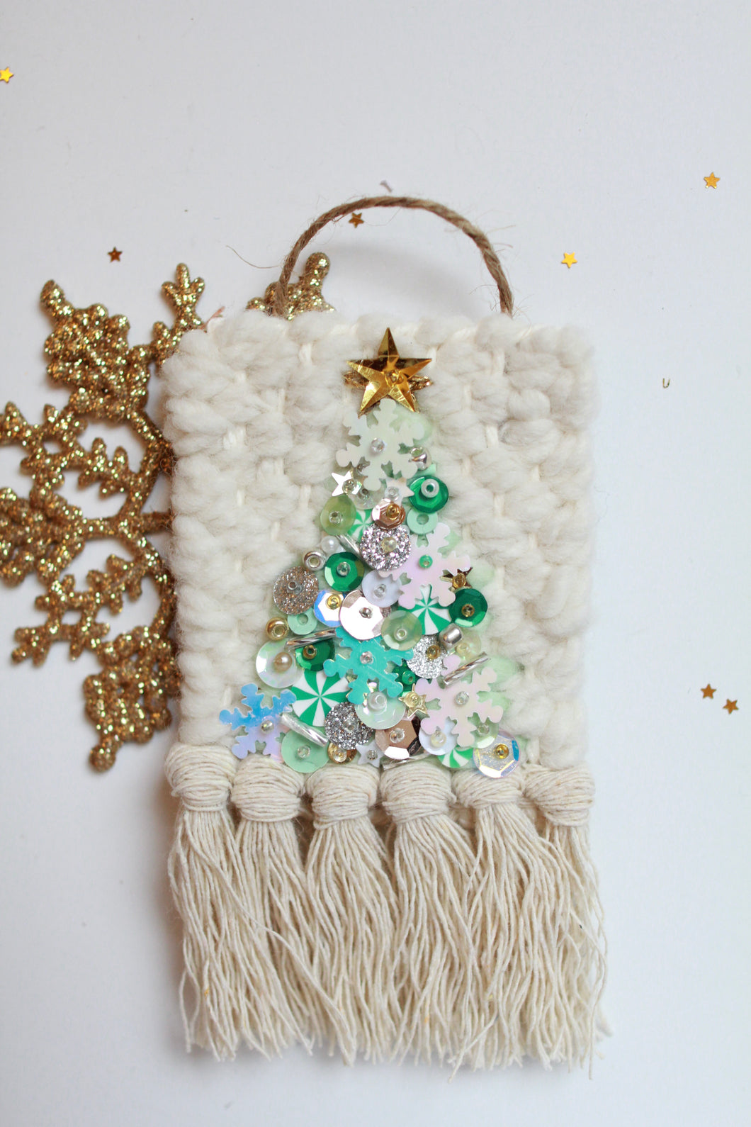 Sequin Tree Ornament