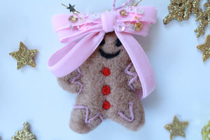 Felt Gingerbread Ornament