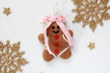 Load image into Gallery viewer, Felt Gingerbread Ornament