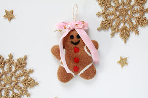 Felt Gingerbread Ornament