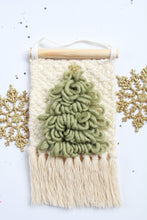 Load image into Gallery viewer, Mini Fluffy Christmas Tree Wall - Avocado