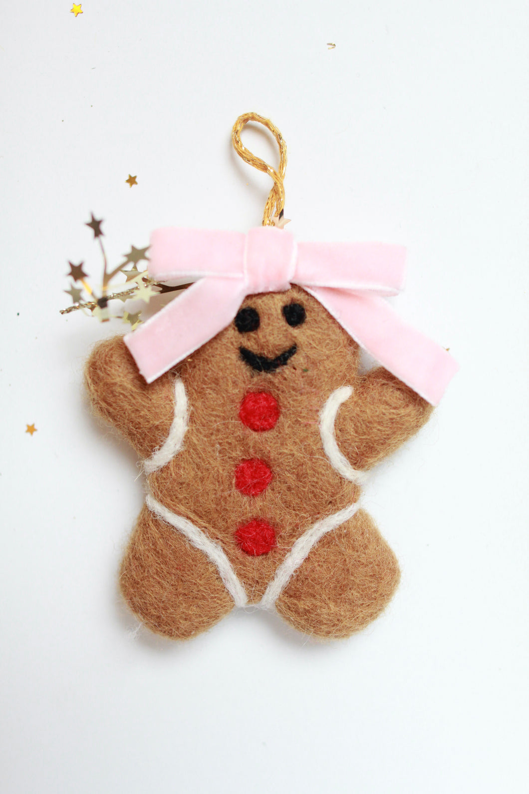Felt Gingerbread Ornament