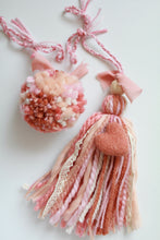 Load image into Gallery viewer, Heart Tassel &amp; Pom Set