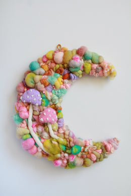 Mushroom Moon Wall Hanging