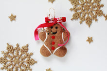 Load image into Gallery viewer, Felt Gingerbread Ornament