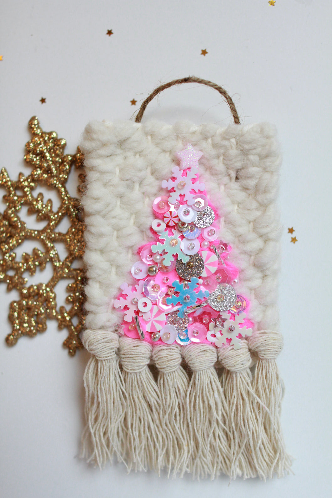 Sequin Tree Ornament